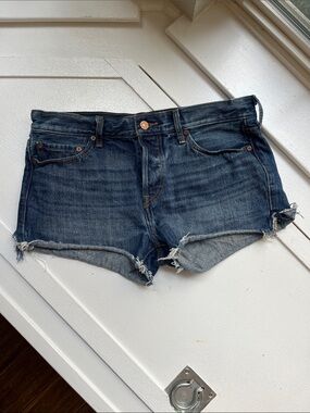 📸☀️ Levi's • High Rise Denim Cutoff Jean Shorts • Size 28